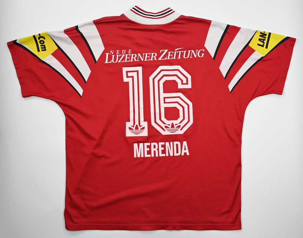 1996-97 FC LUZERN *MERENDA* SHIRT XL