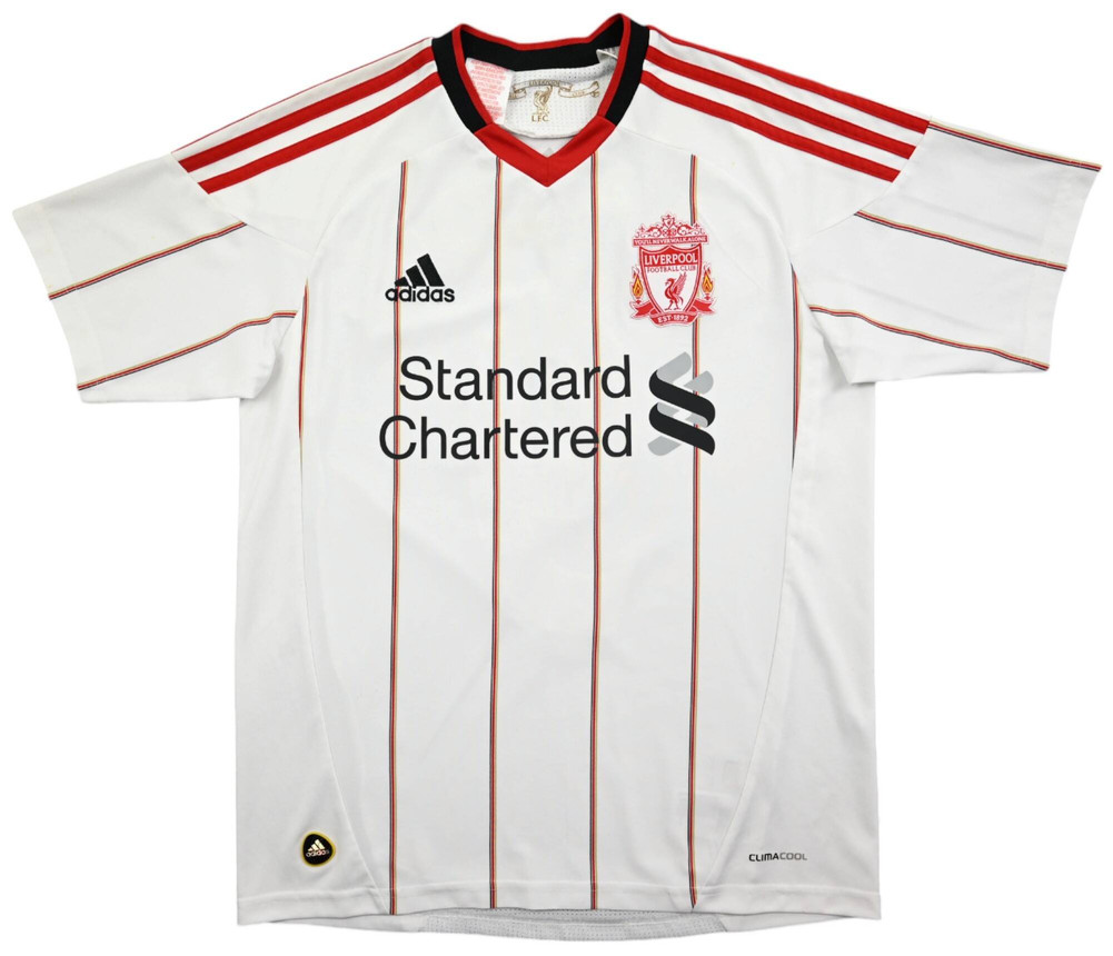 2010-11 LIVERPOOL *CARROLL* SHIRT L. BOYS