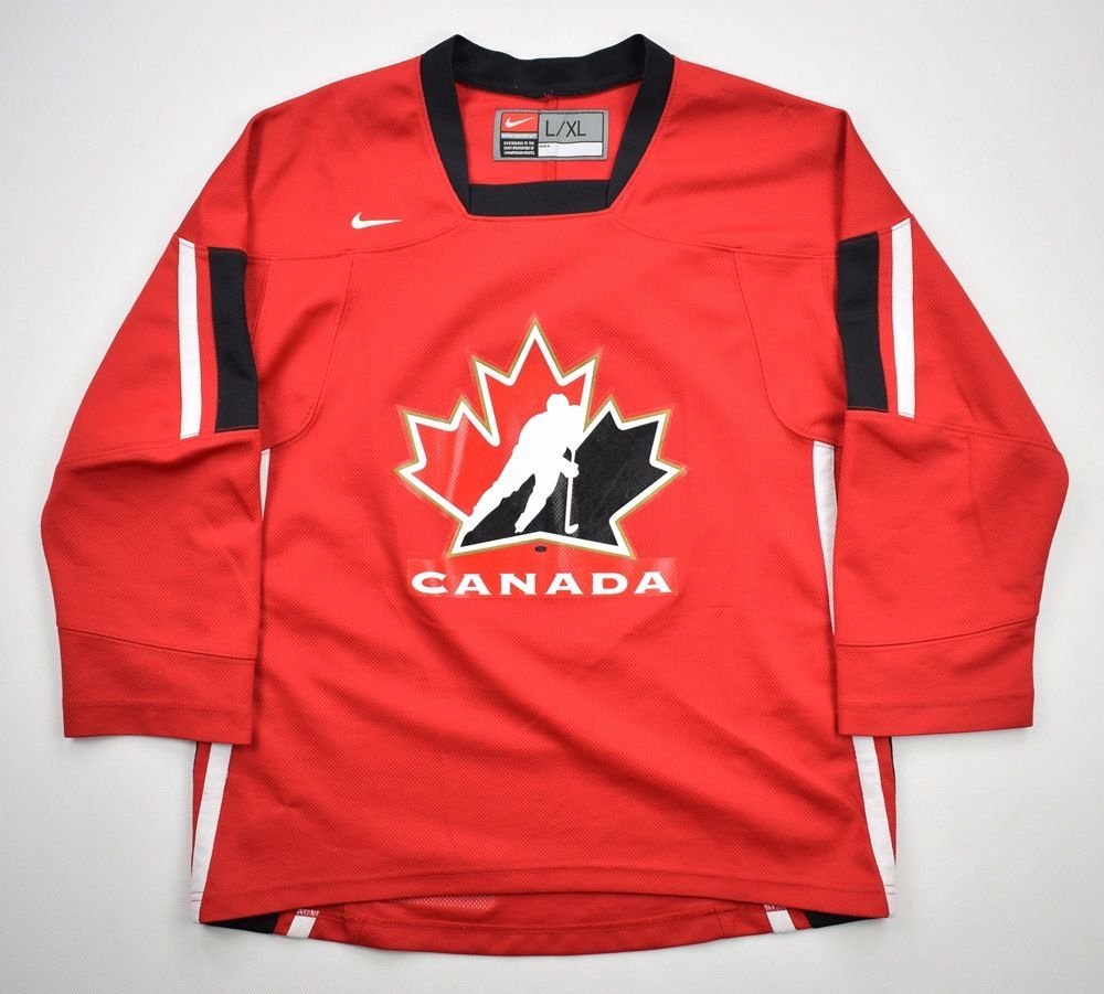 CANADA NATIONAL HOCKEY NIKE SHIRT L/XL. BOYS