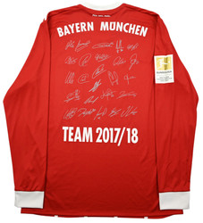2017-18 BAYERN MUNCHEN LONGSLEEVE SHIRT L