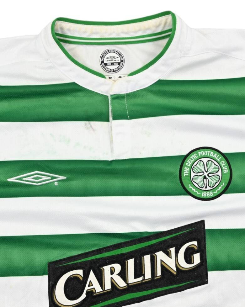 2003-04 CELTIC GLASGOW SHIRT XXL
