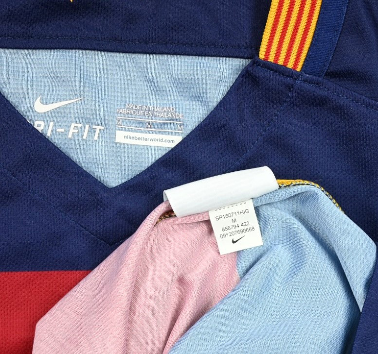 2015-16 BARCELONA *A.INIESTA* SHIRT M 