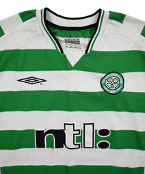 2001-03 CELTIC *LAMBERT* LONGSLEEVE SHIRT L