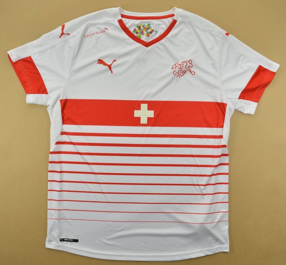 2016-18 SWITZERLAND SHIRT XL