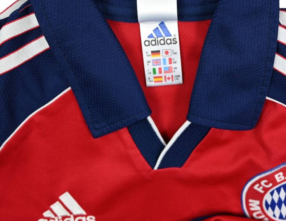 1999-01 BAYERN MUNCHEN *ELBER* SHIRT XL. BOYS