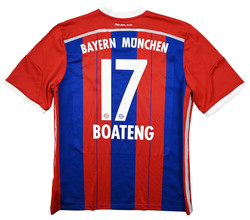 2014-15 BAYERN MUNCHEN *BOATENG* SHIRT XL