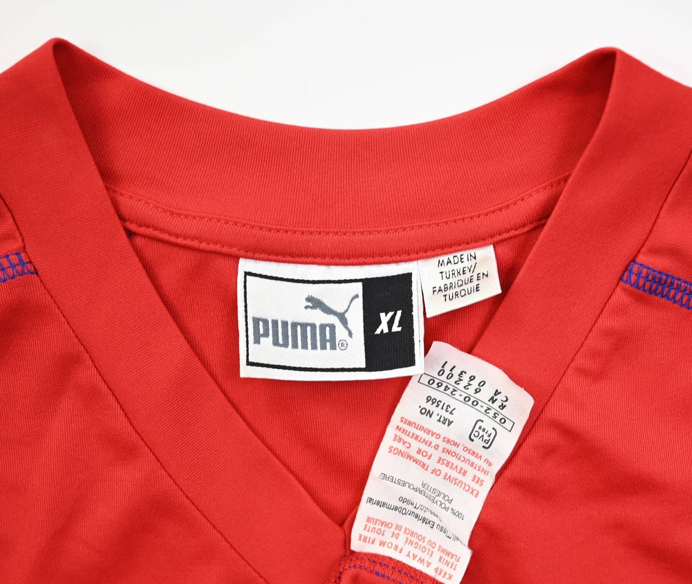 2003-04 CZECH REPUBLIC SHIRT XL