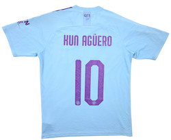 2019-20 MANCHESTER CITY *KUN AGUERO* SHIRT M 