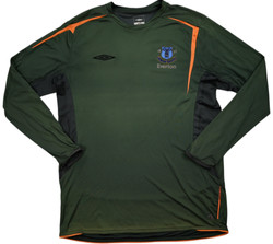 2005-06 EVERTON LONGSLEEVE SHIRT L
