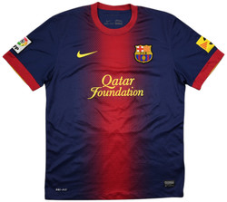 2012-13 FC BARCELONA *MESSI* SHIRT S