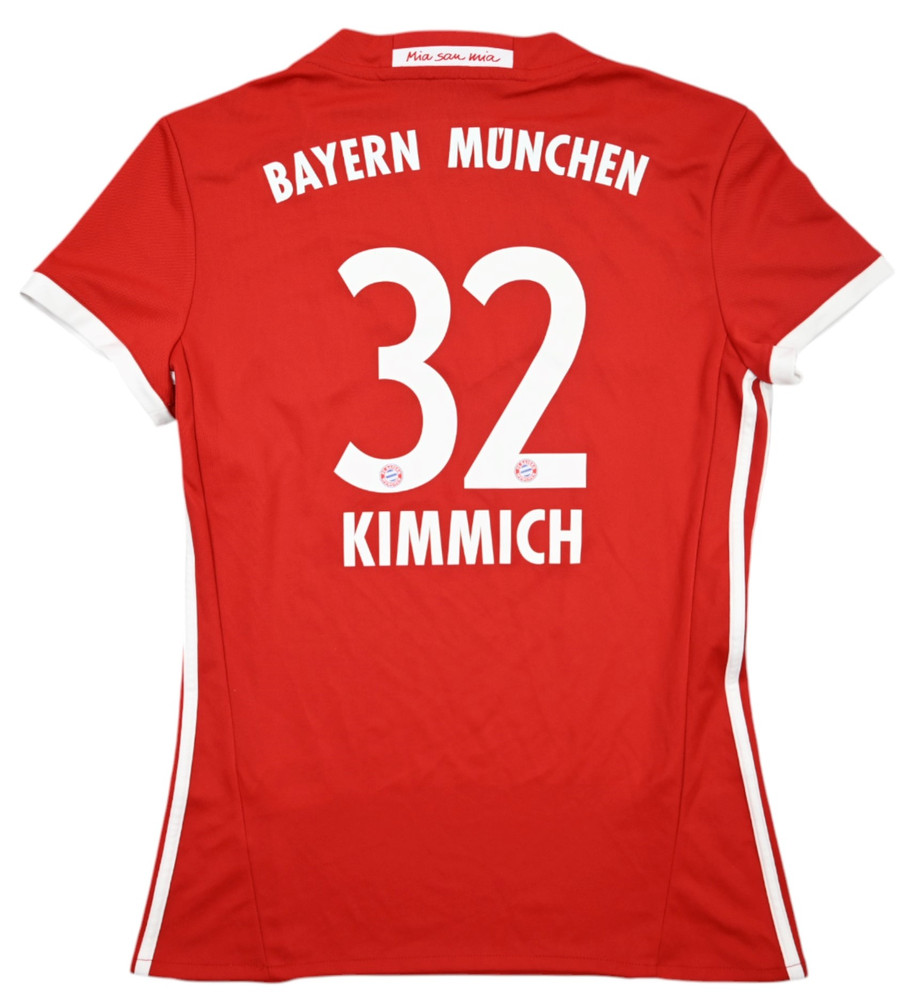 2016-17 BAYERN MUNCHEN *KIMMICH* SHIRT WOMENS M