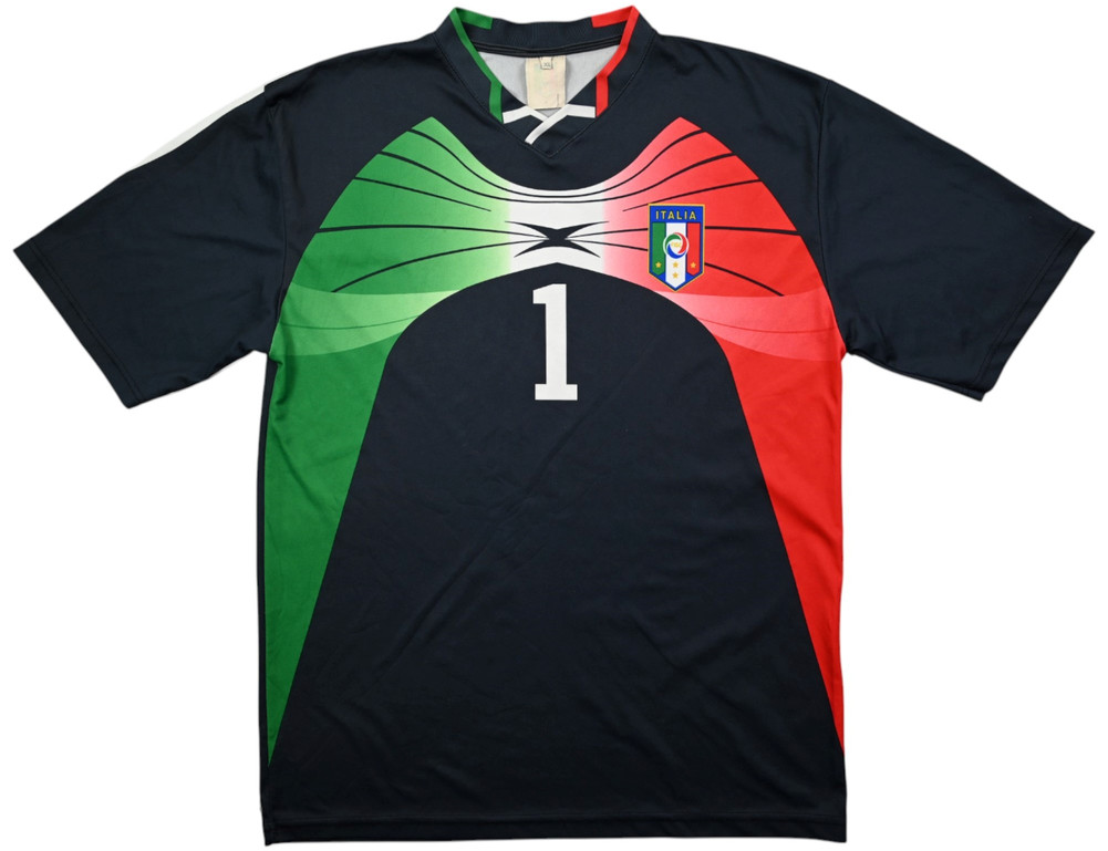 2010-12 ITALY *BUFFON* GOALKEPPER SHIRT XL