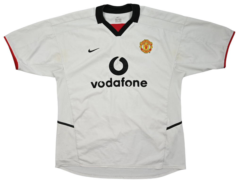 2002-03 MANCHESTER UNITED SHIRT XS.BOYS