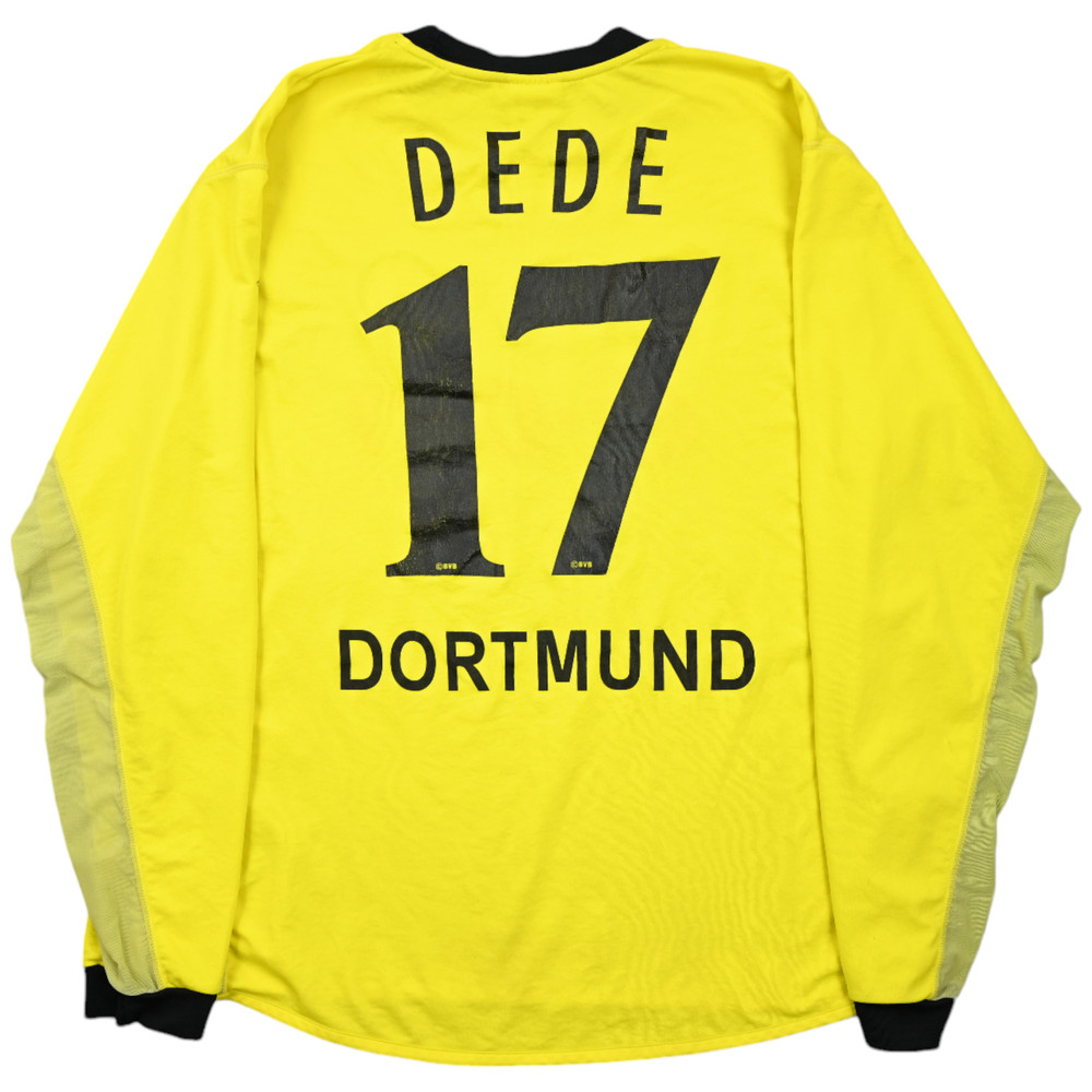 2003-04 BORUSSIA DORTMUND *DEDE* SHIRT L