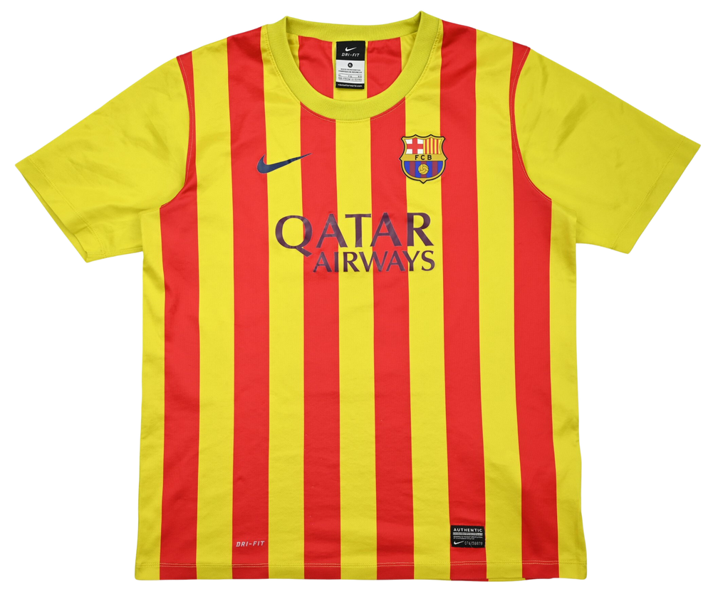 2013-15 FC BARCELONA BASIC KOSZULKA XL. BOYS