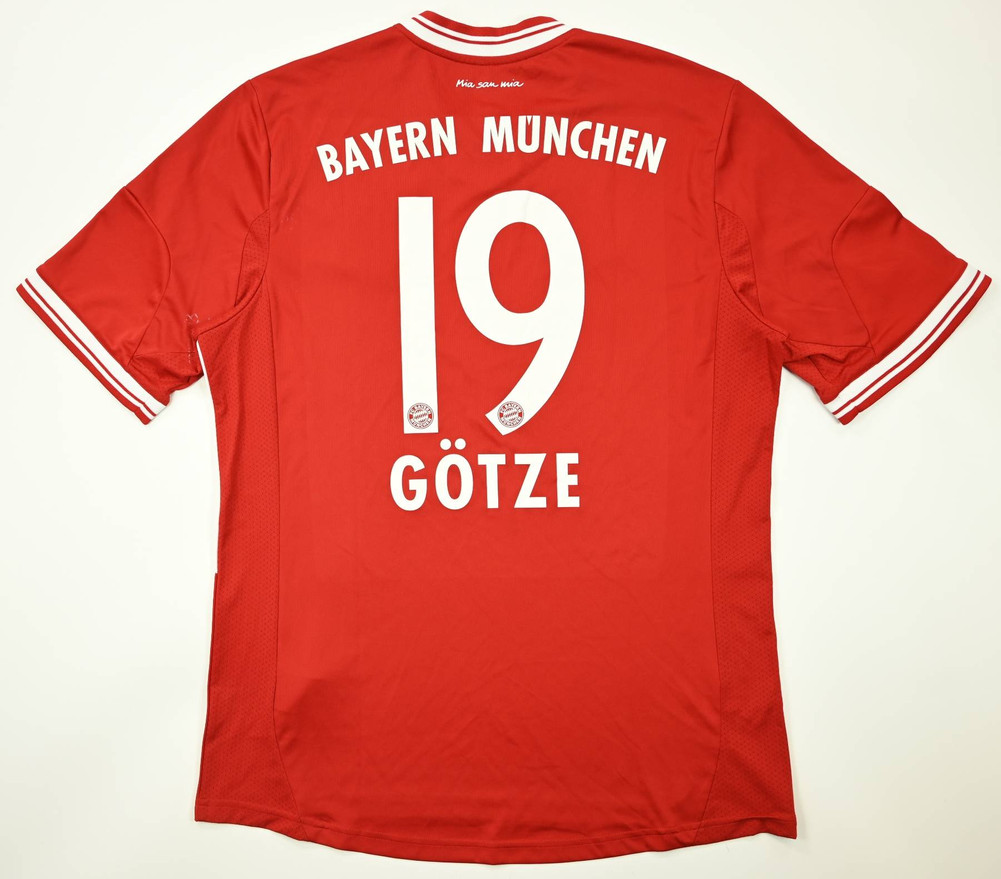 2013-14 BAYERN MUNCHEN *GOTZE* SHIRT L