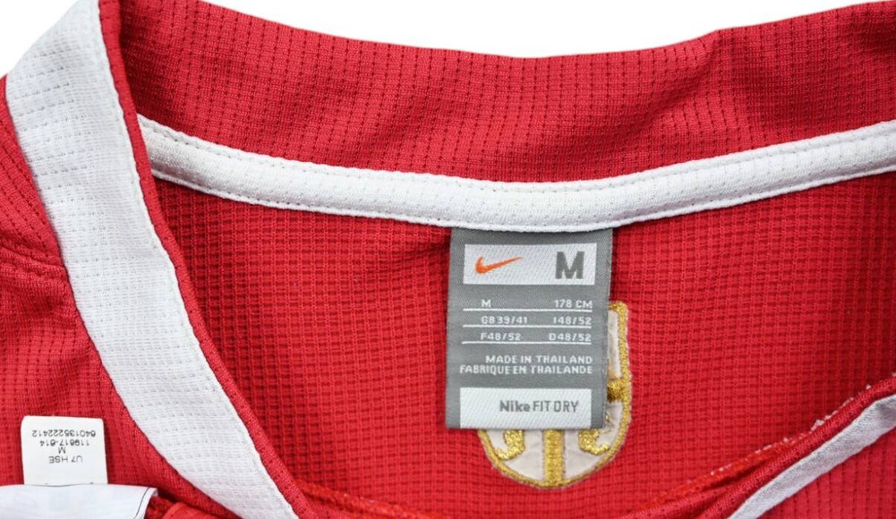 2007-08 SERBIA SHIRT M