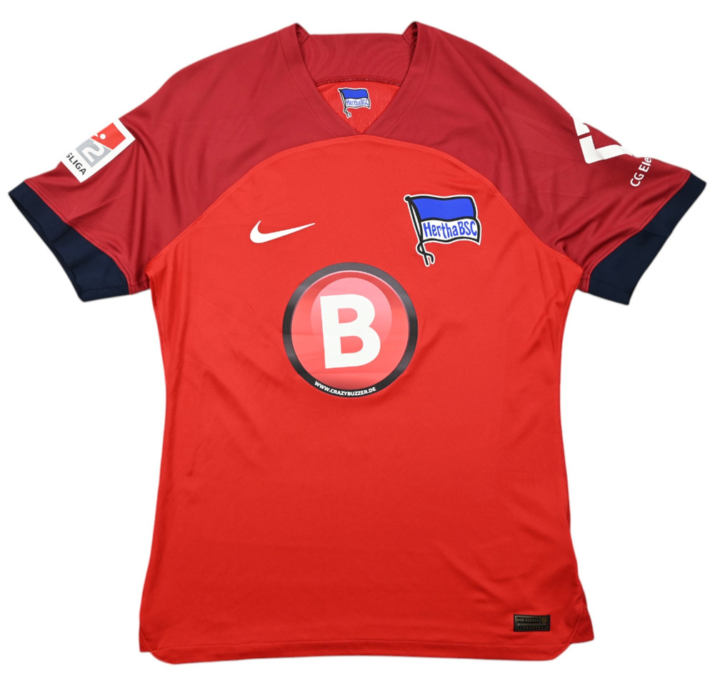2023-24 HERTHA BERLIN *KESIK* MATCH PREPARED KOSZULKA L