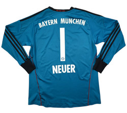 2013-14 BAYERN MUNCHEN *NEUER* LONGSLEEVE SHIRT XL. BOYS
