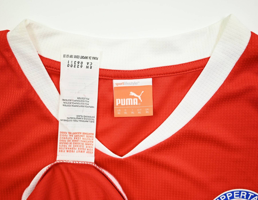 2011-12 WUPPERTALER SV KOSZULKA XL