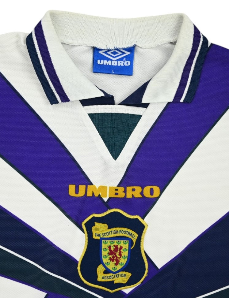 1995-96 SCOTLAND SHIRT L