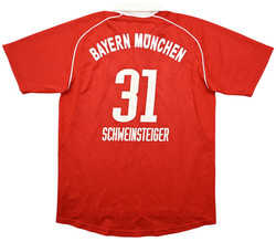 2005-06 BAYERN MUNCHEN *SCHWEINSTEIGER* SHIRT XL. BOYS