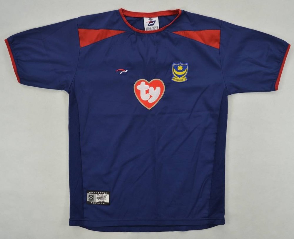 2003-05 PORTSMOUTH FC SHIRT M. BOYS