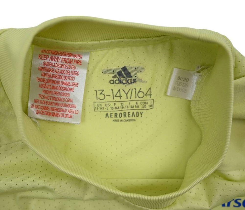 2020-21 ARSENAL LONDON SHIRT L. BOYS