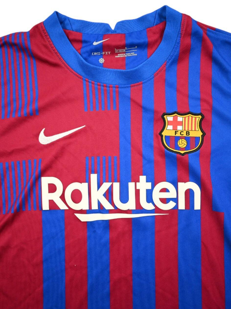 2021-22 FC BARCELONA SHIRT L. BOYS