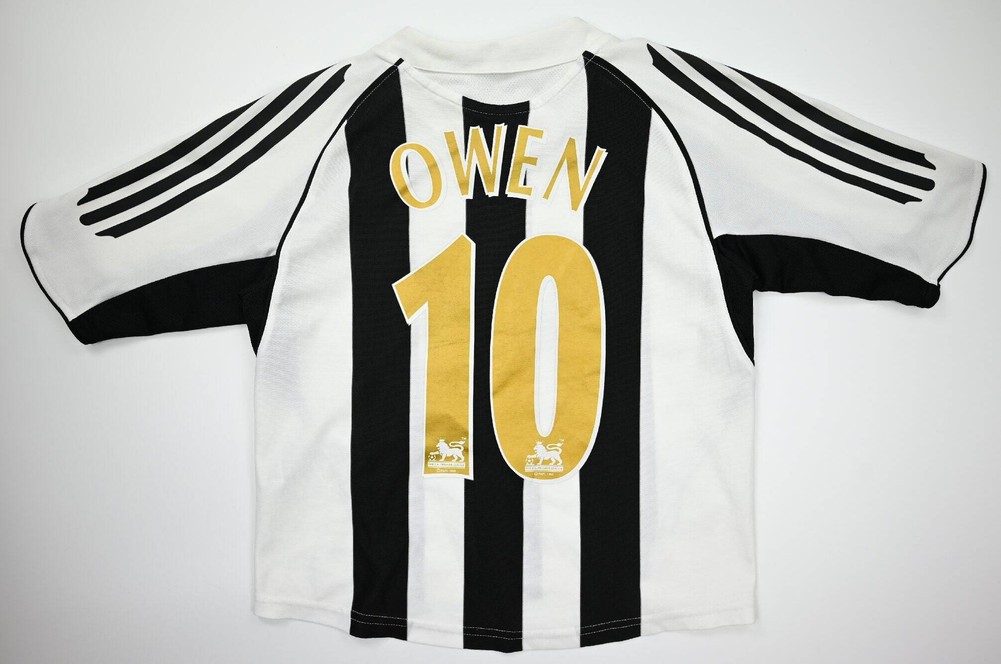 2005-06 NEWCASTLE UNITED *OWEN* SHIRT S. BOYS