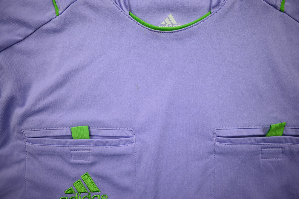 ADIDAS VINTAGE LONGSLEEVE REFEREE SHIRT M