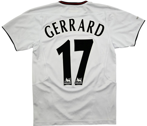 2003-04 LIVERPOOL *GERRARD* KOSZULKA XS