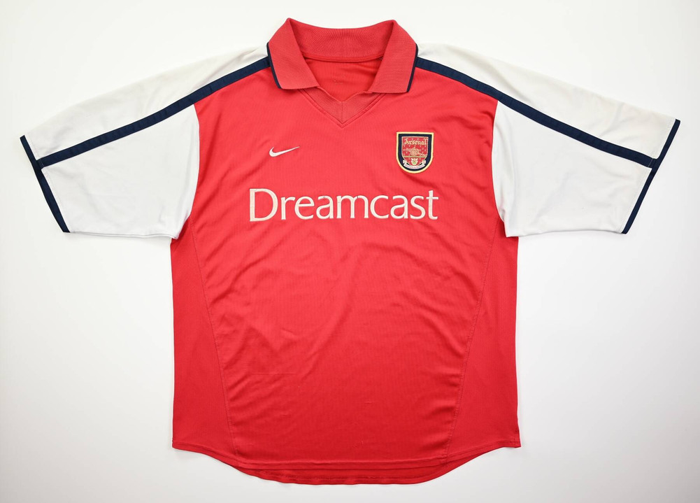 2000-02 ARSENAL LONDON SHIRT XL