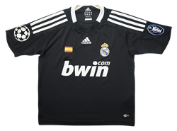 2008-09 REAL MADRID SHIRT XS. BOYS