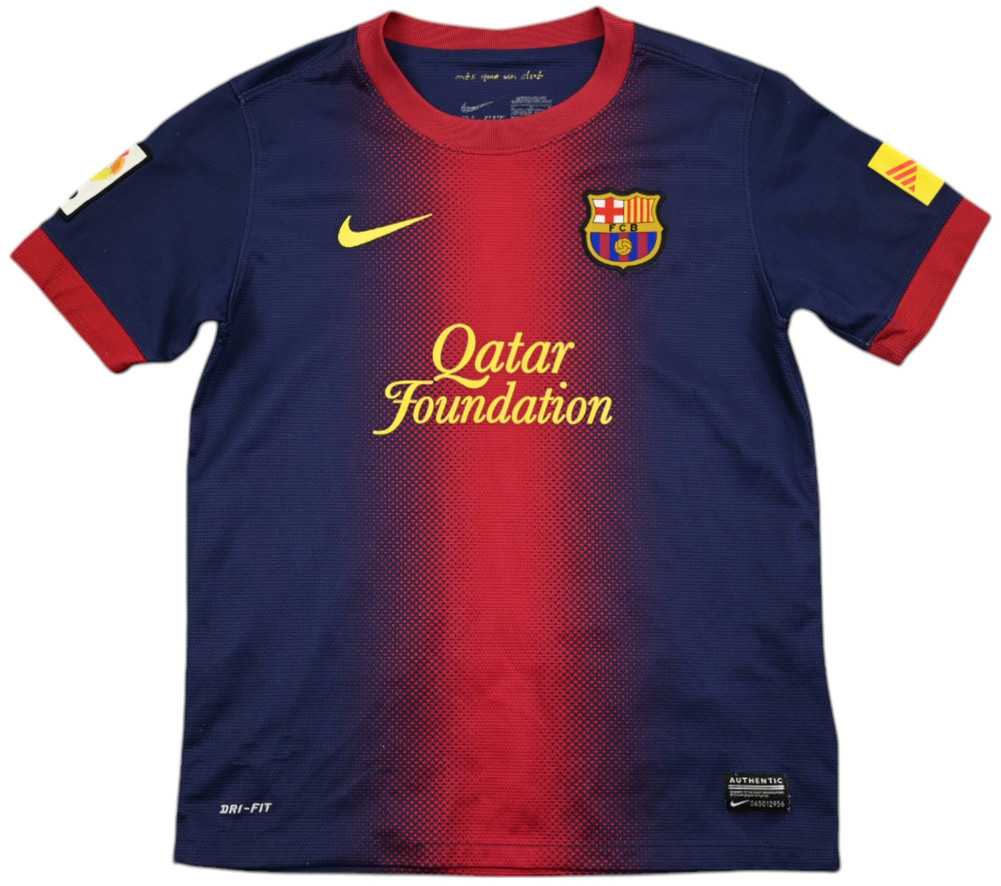 2012-13 BARCELONA SHIRT M. BOYS 