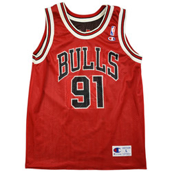 CHICAGO BULLS *RODMAN/JORDAN* NBA SHIRT L