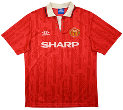 1992-94 MANCHESTER UNITED SHIRT L