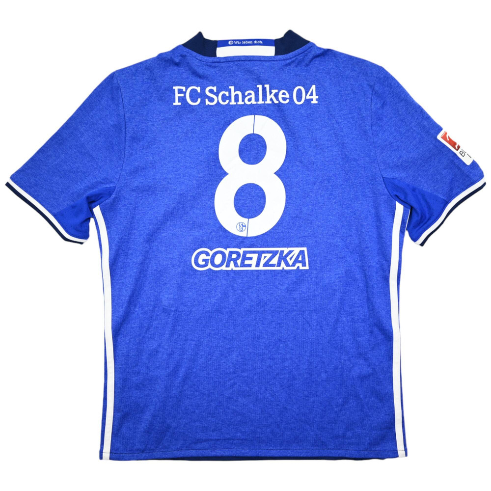 2016-18 FC SCHALKE 04 *GORETZKA* KOSZULKA L.BOYS