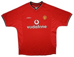 2000-02 MANCHESTER UNITED SHIRT L