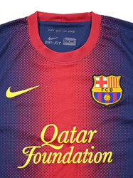 2012-13 FC BARCELONA *MESSI* SHIRT S