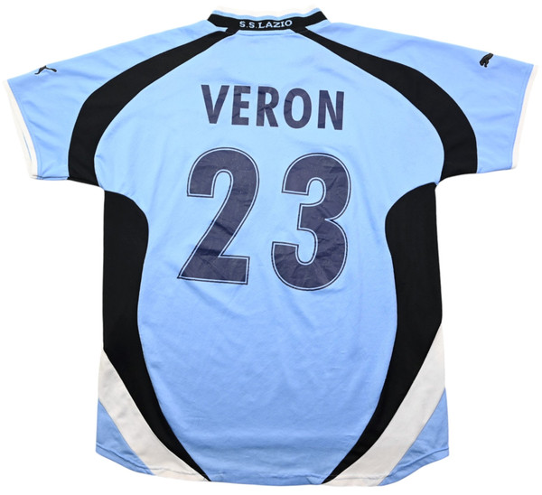 2000-01 LAZIO *VERON* SHIRT L