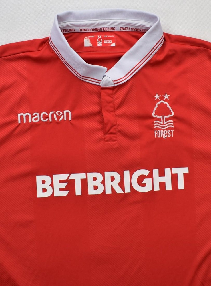 2018-19 NOTTINGHAM FOREST SHIRT 5XL
