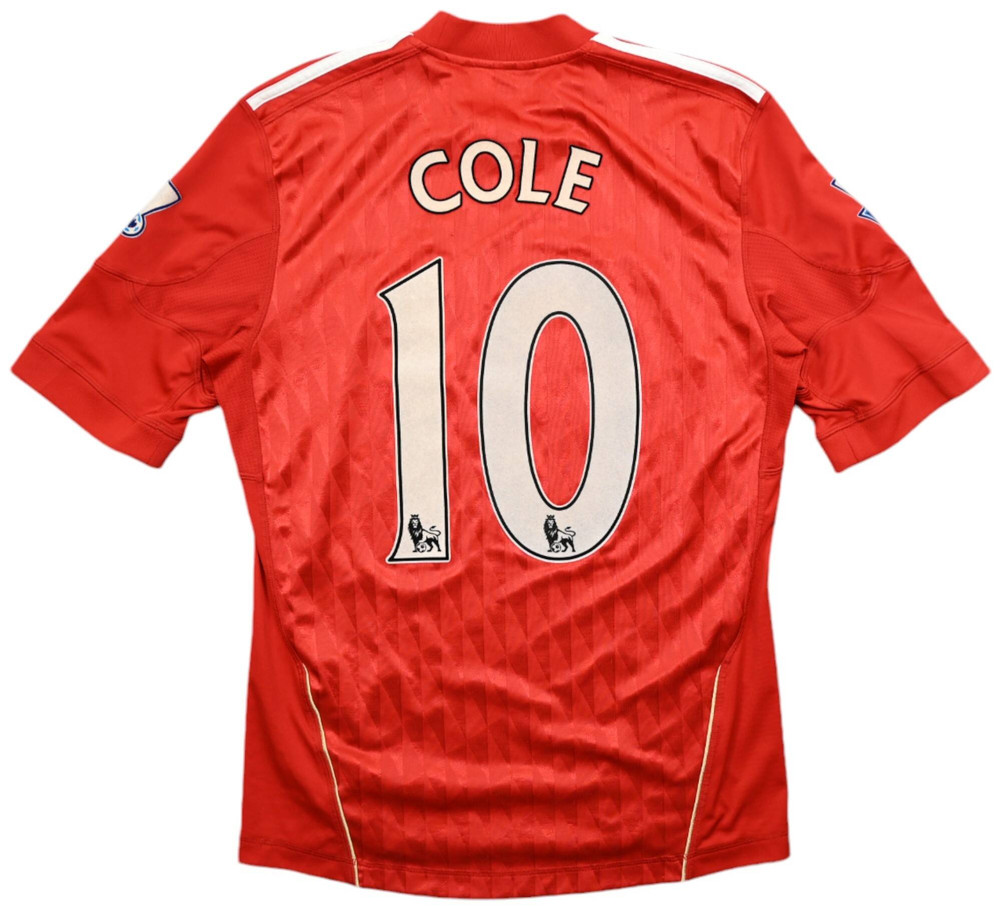 2010-12 LIVERPOOL *J. COLE* SHIRT S