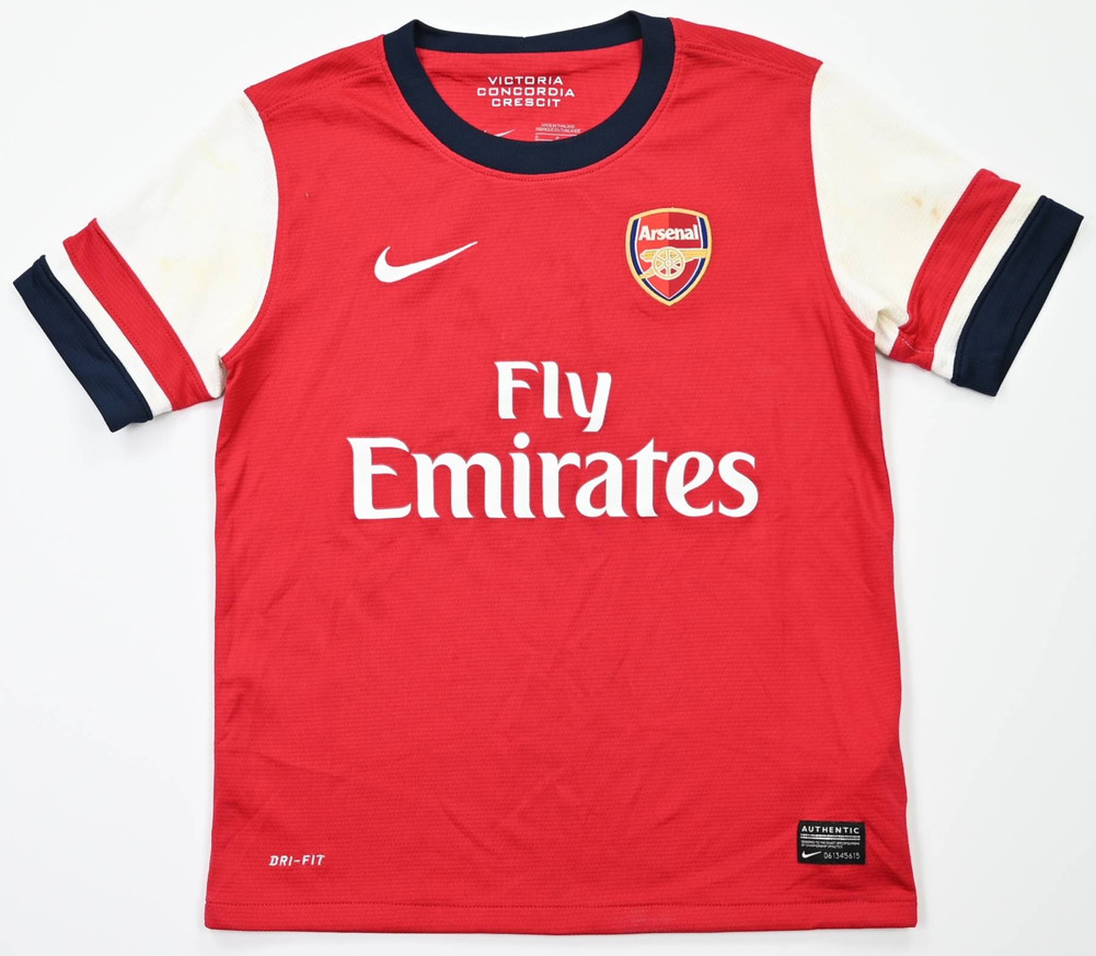 2012-14 ARSENAL LONDON SHIRT S. BOYS
