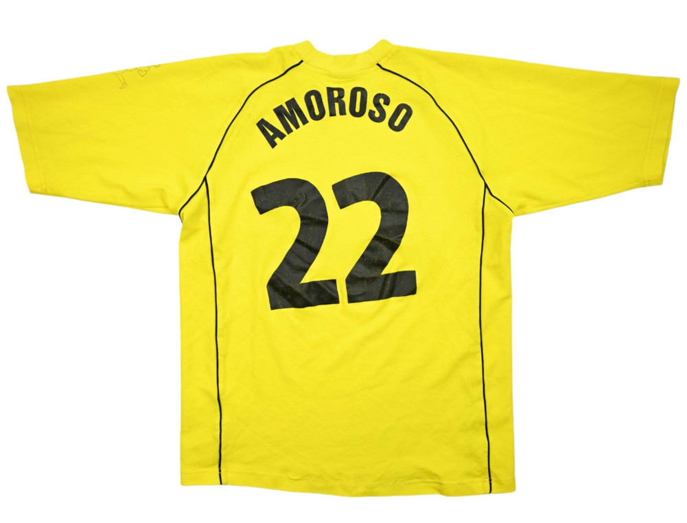 2002-03 BORUSSIA DORTMUND *AMOROSO* SHIRT XL. BOYS