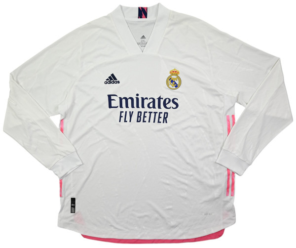 2020-21 REAL MADRID LONGSLEEVE SHIRT XXL
