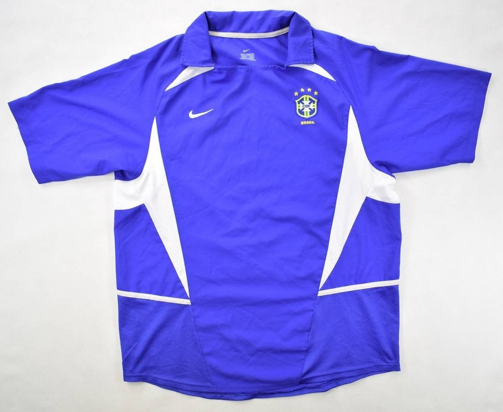 2002-04 BRAZIL SHIRT L