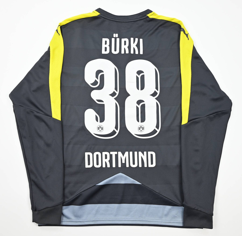 2015-16 BORUSSIA DORTMUND *BURKI* GOALKEEPER LONGSLEEVE S