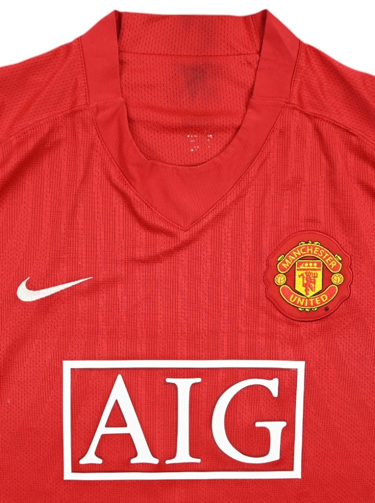 2007-09 MANCHESTER UNITED *RONALDO* SHIRT XL