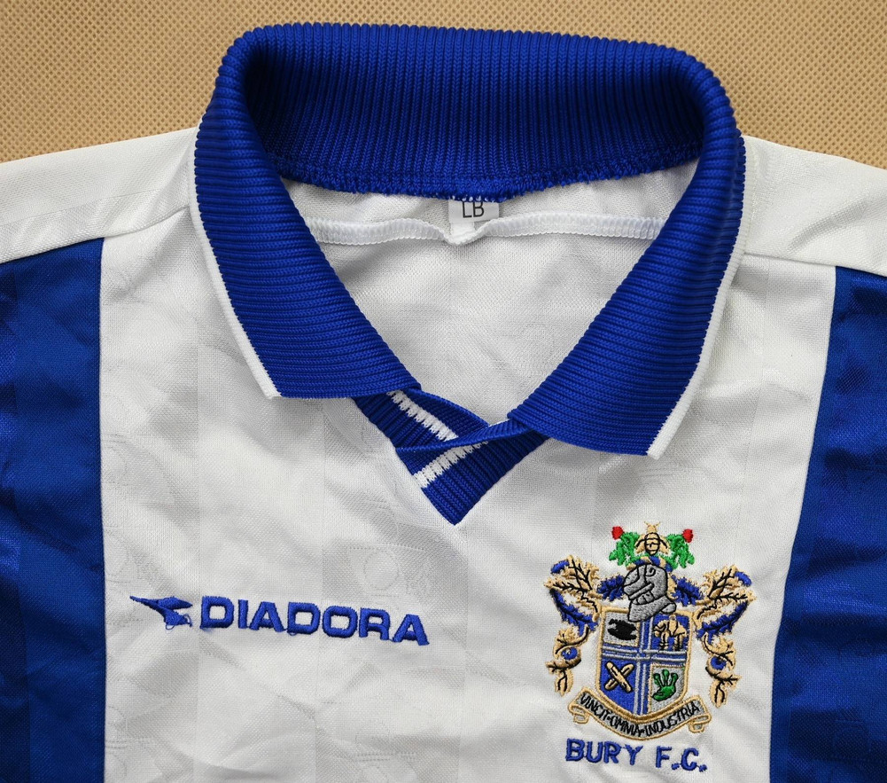 1999-01 BURY FC KOSZULKA S. BOYS